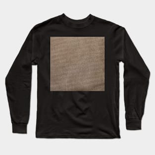 Brown chamois texture Long Sleeve T-Shirt